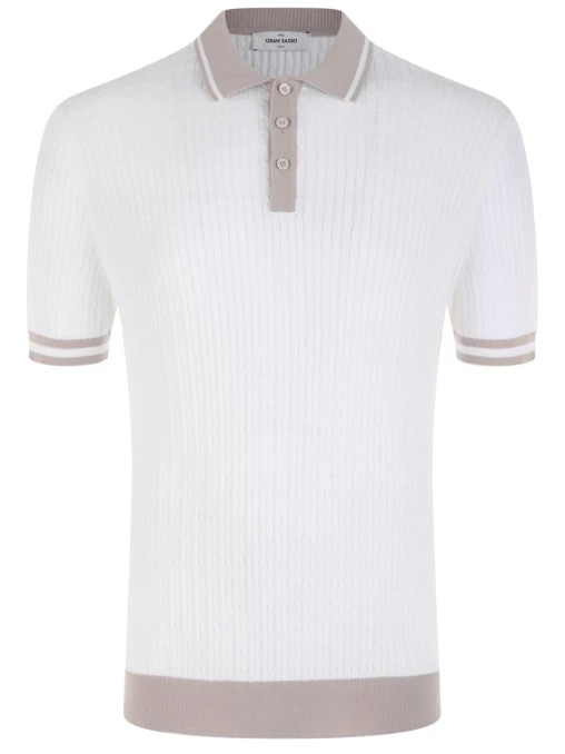 Поло хлопковое GRAN  SASSO