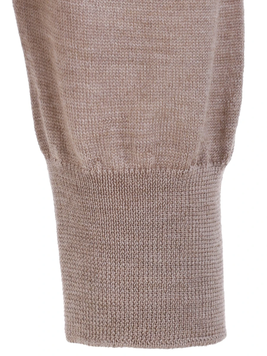 Поло из шерсти и шелка