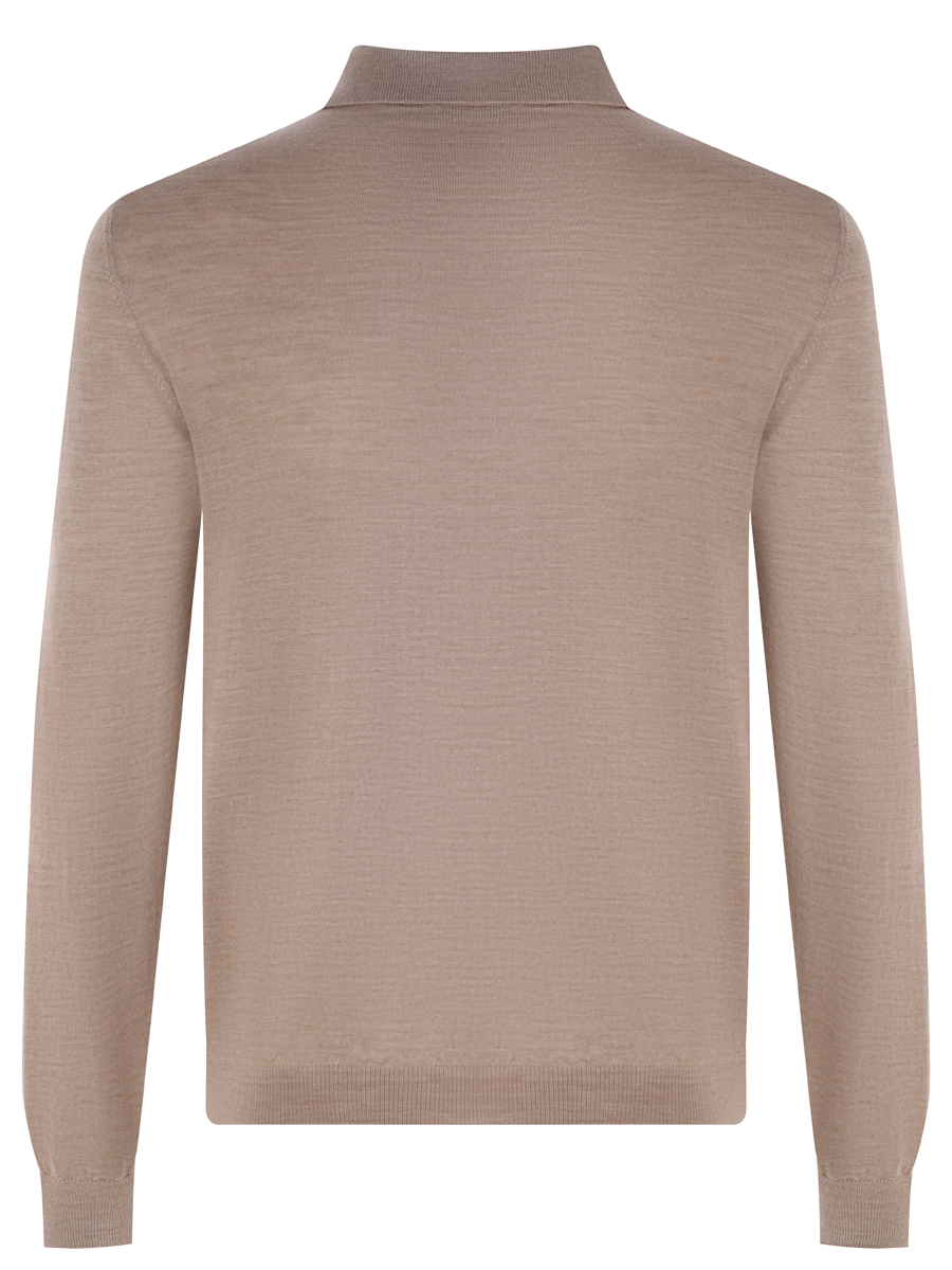 Поло из шерсти и шелка