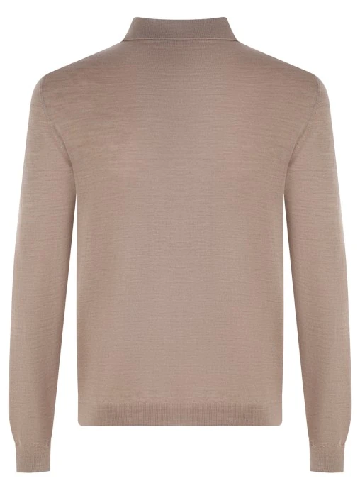 Поло из шерсти и шелка GRAN  SASSO