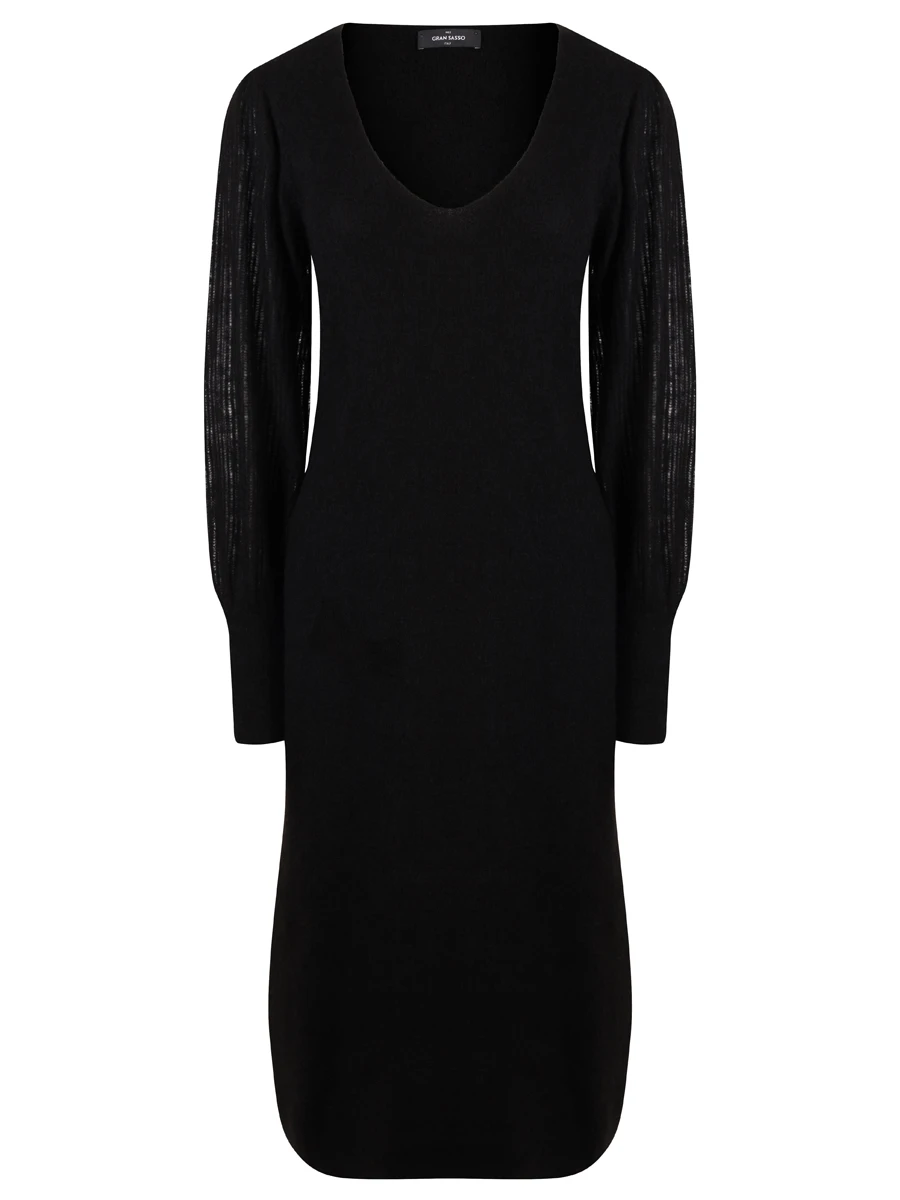 Платье однотонное