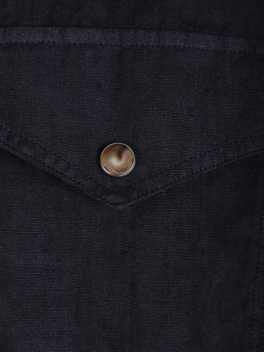 Рубашка Regular Fit льняная