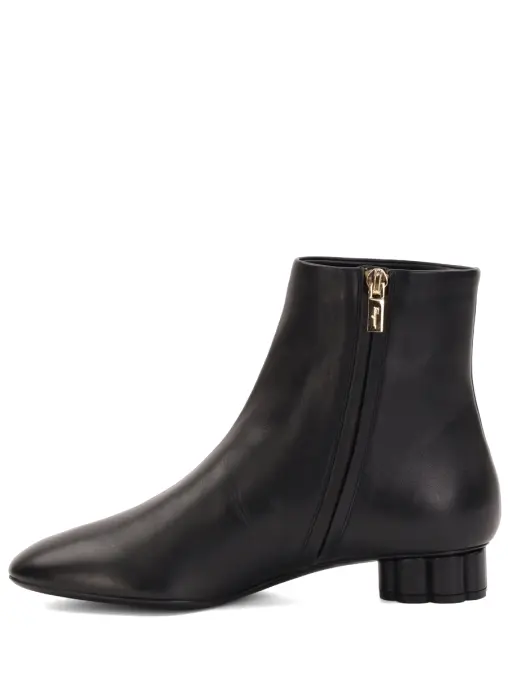 Ботильоны Molfetta кожаные S.FERRAGAMO