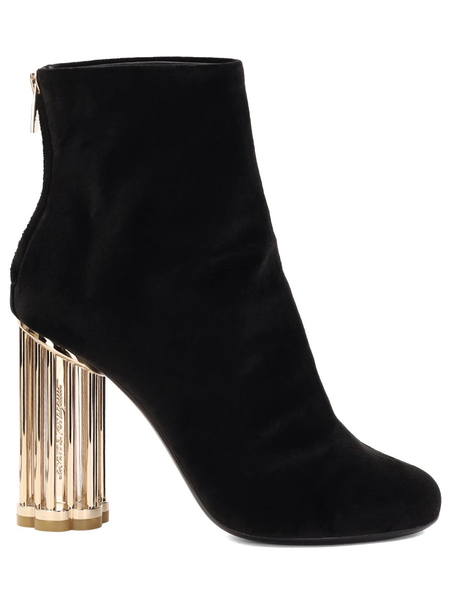 Ботильоны Coriano бархатные
