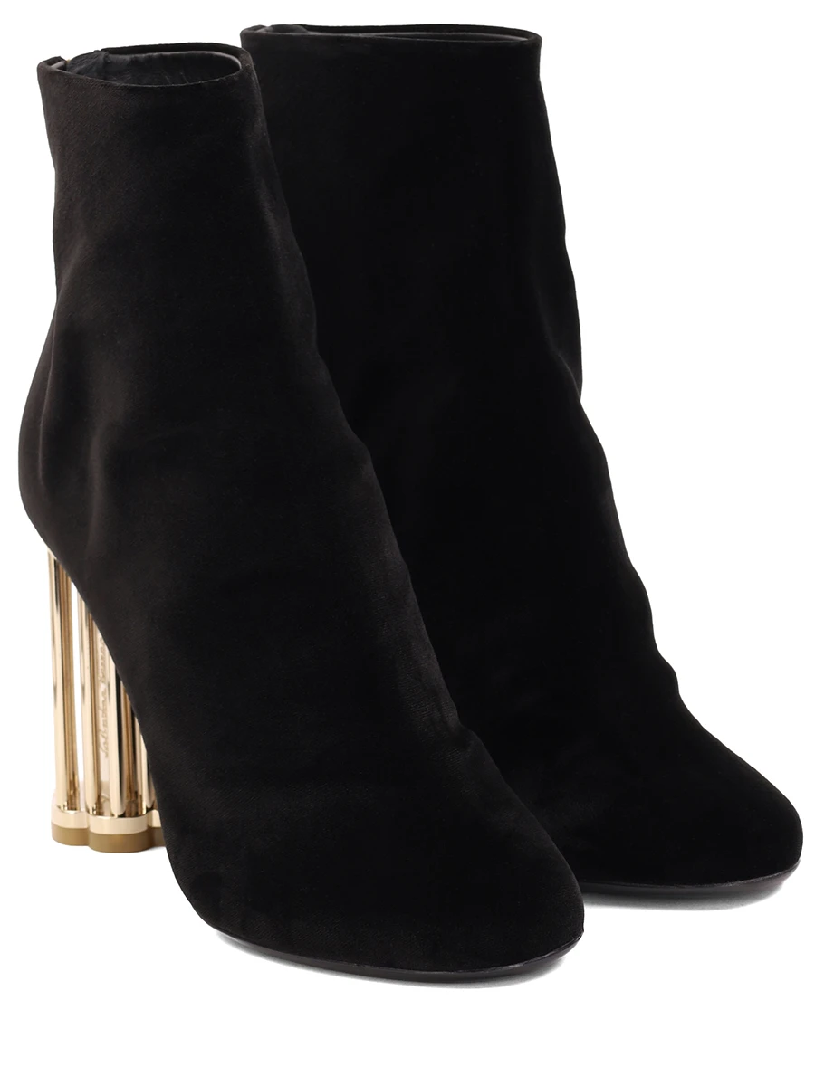 Ботильоны Coriano бархатные