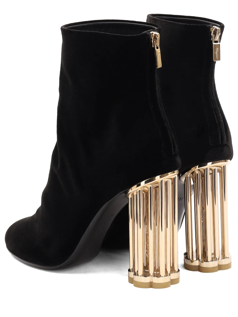 Ботильоны Coriano бархатные