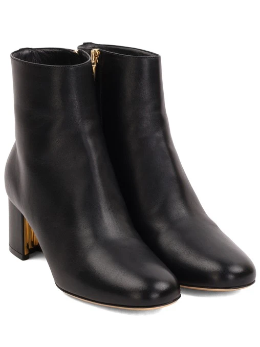 Ботильоны Noceto кожаные S.FERRAGAMO