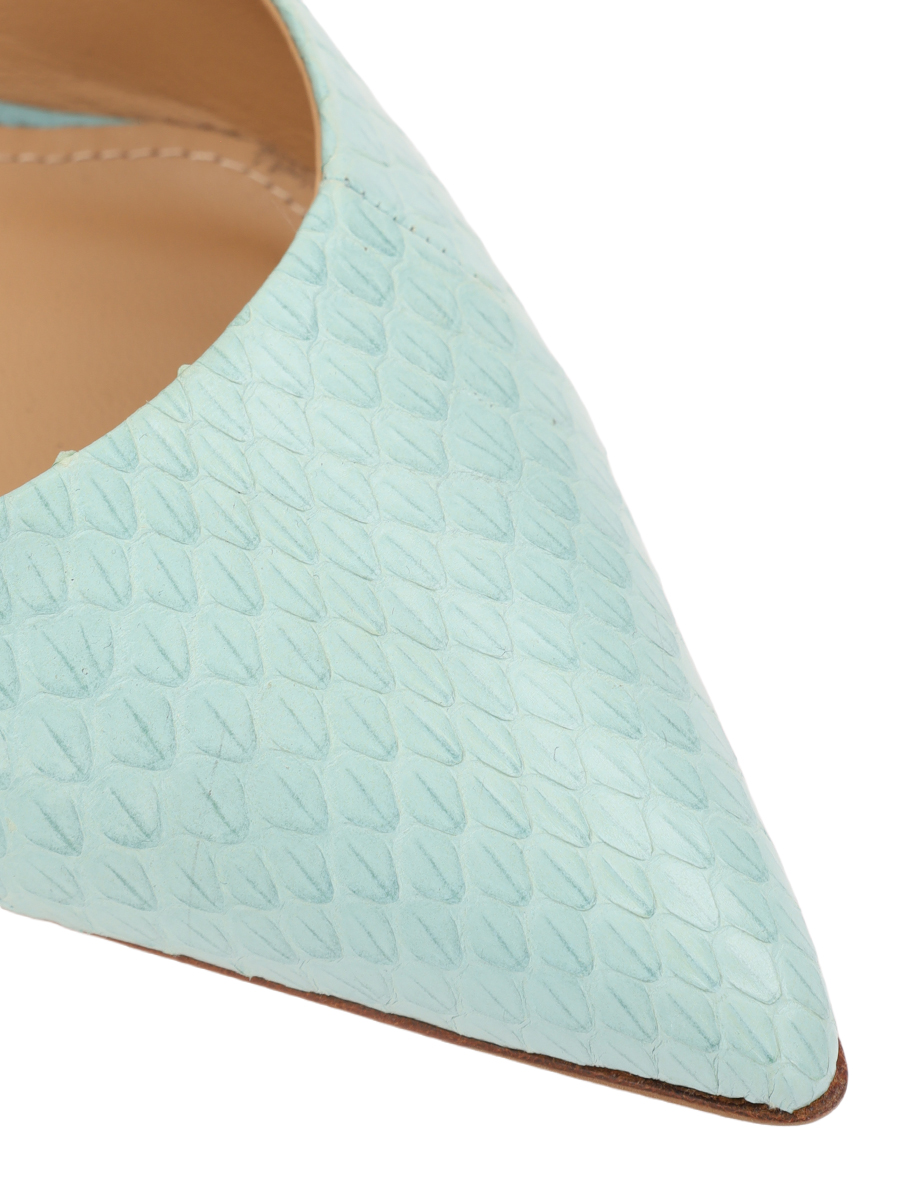 Туфли Alba из кожи змеи