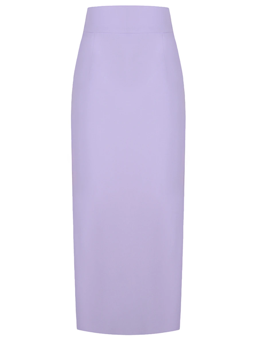 Юбка однотонная