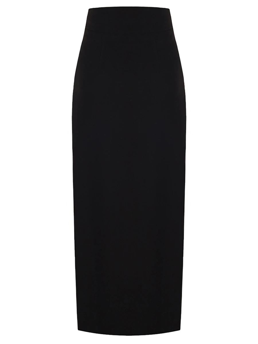 Юбка однотонная