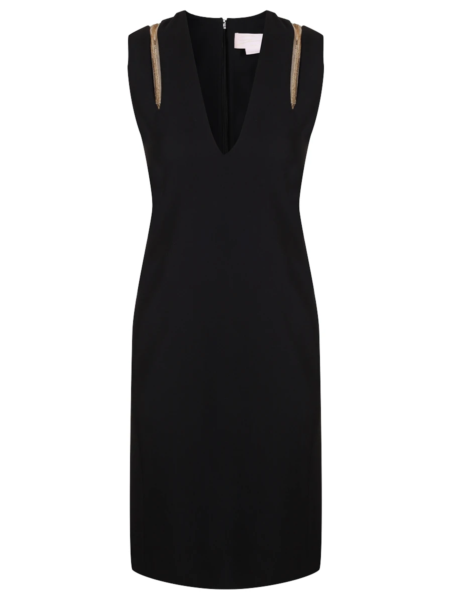 Платье однотонное