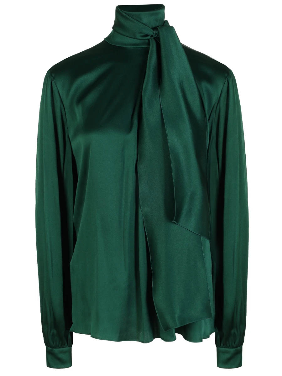 Блуза атласная
