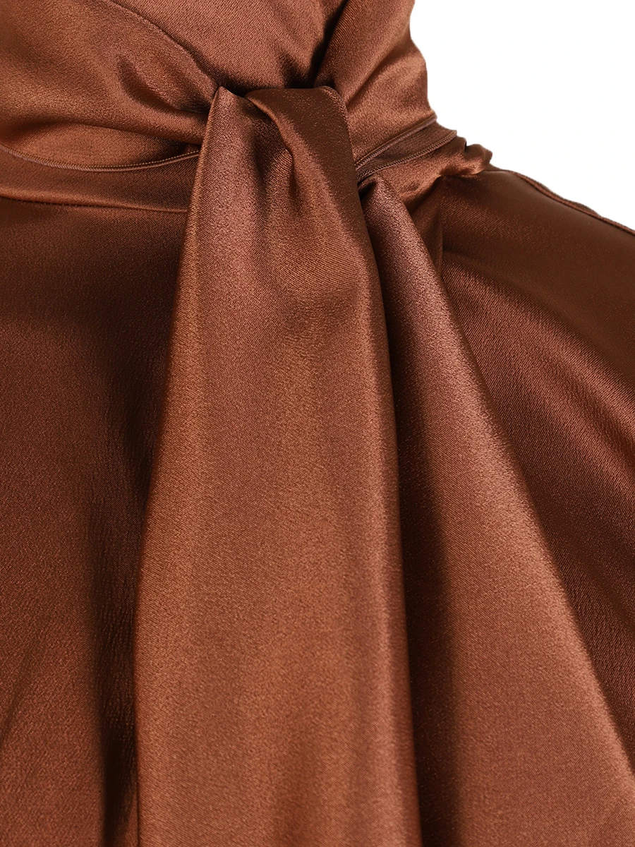 Блуза атласная