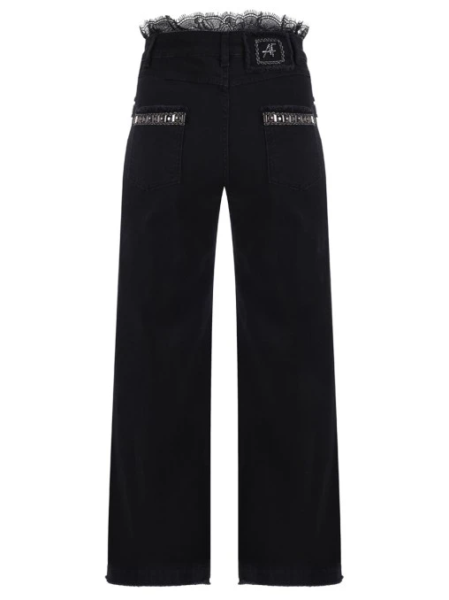 Джинсы хлопковые ALBERTA FERRETTI