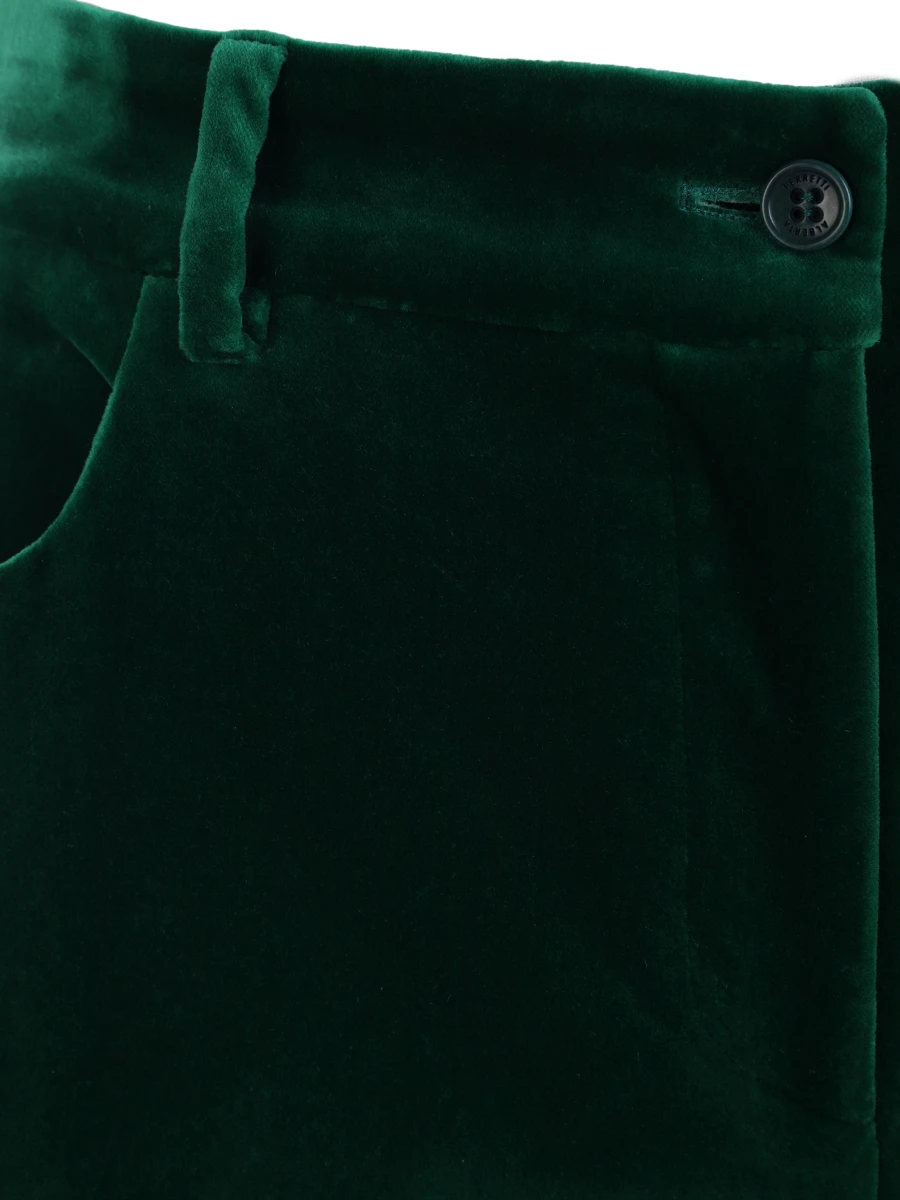 Брюки бархатные