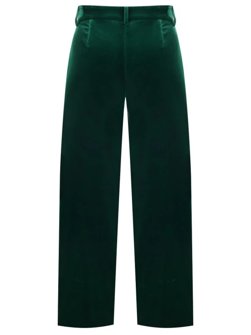 Брюки бархатные ALBERTA FERRETTI