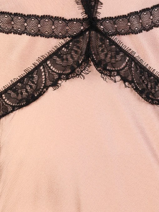 Платье атласное ALBERTA FERRETTI