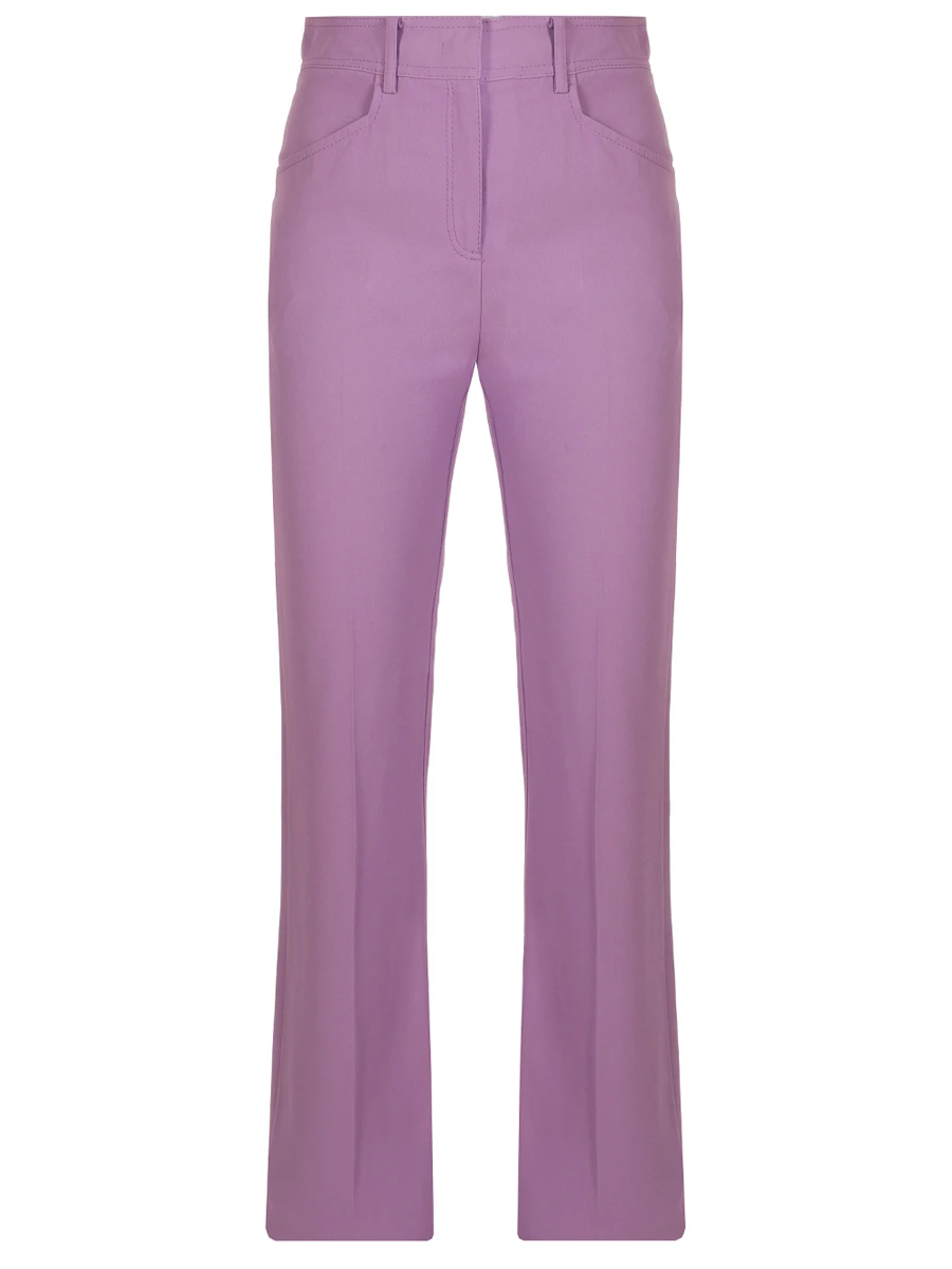 Брюки однотонные