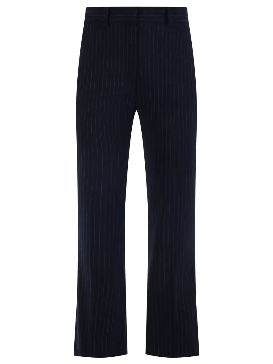 Брюки в полоску