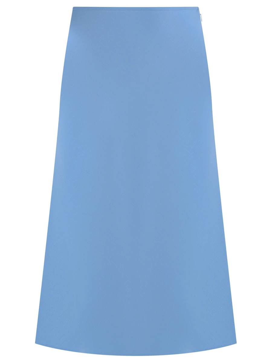 Юбка однотонная