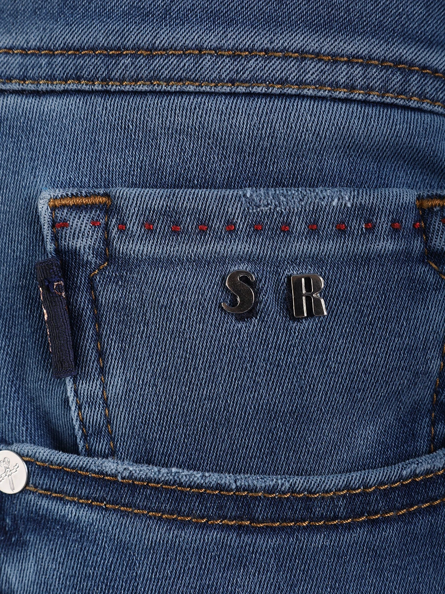 Джинсы Slim Fit хлопковые