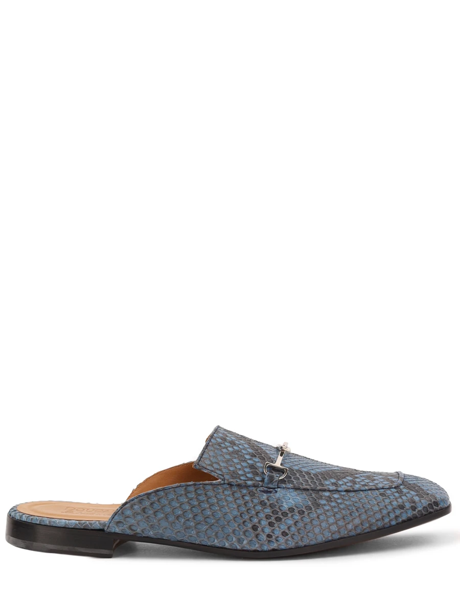 Сабо из кожи питона