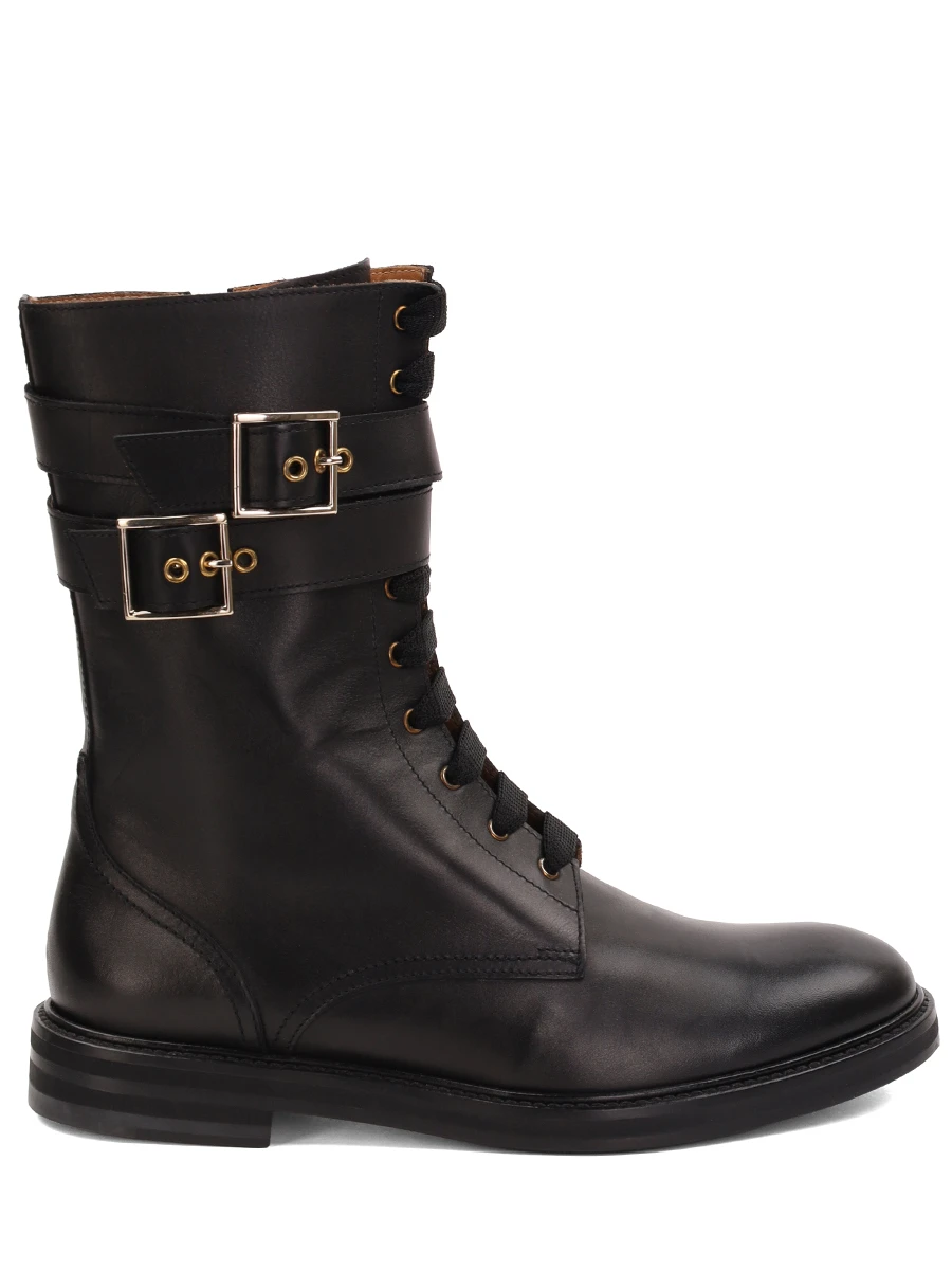 Ботинки кожаные