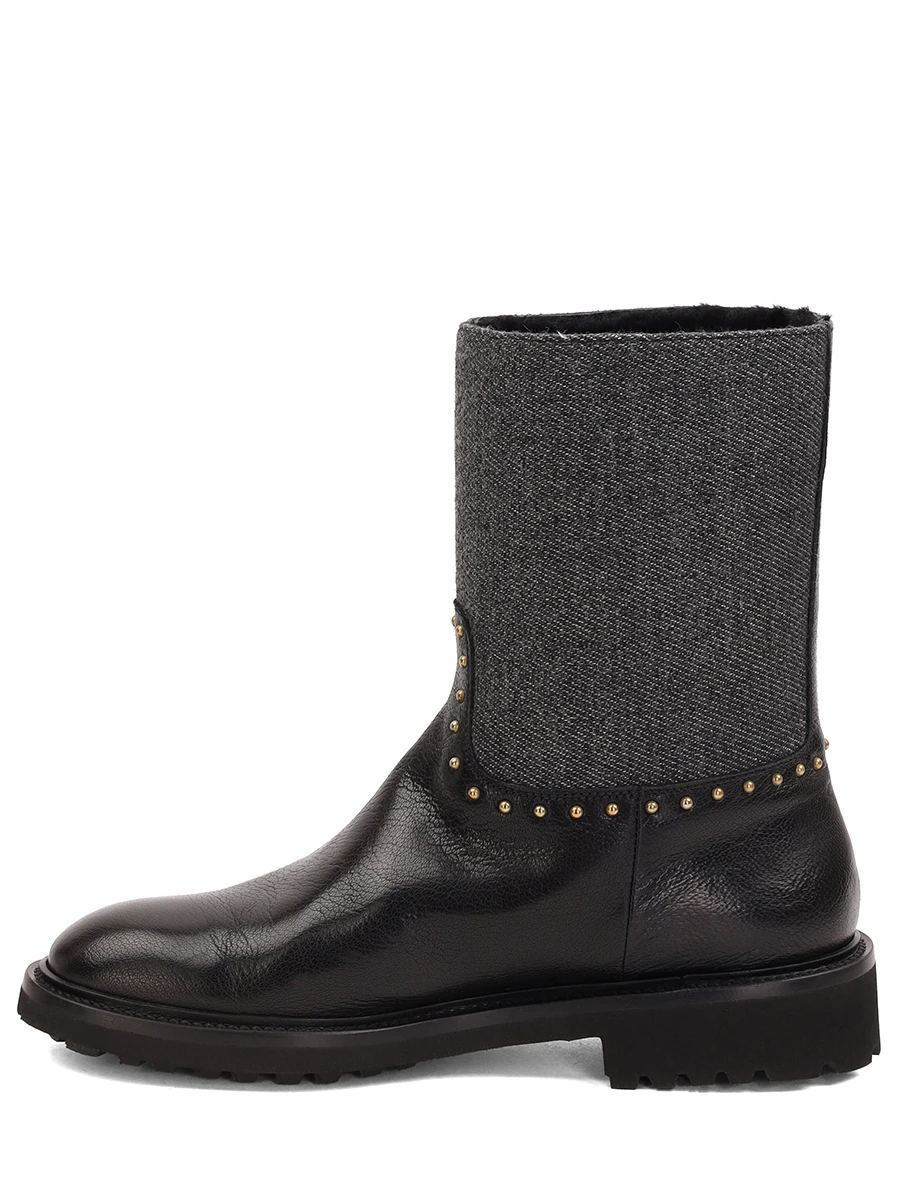 Сапоги комбинированные на меху