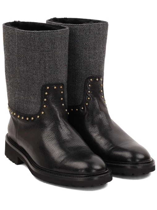 Сапоги комбинированные на меху DOUCAL`S