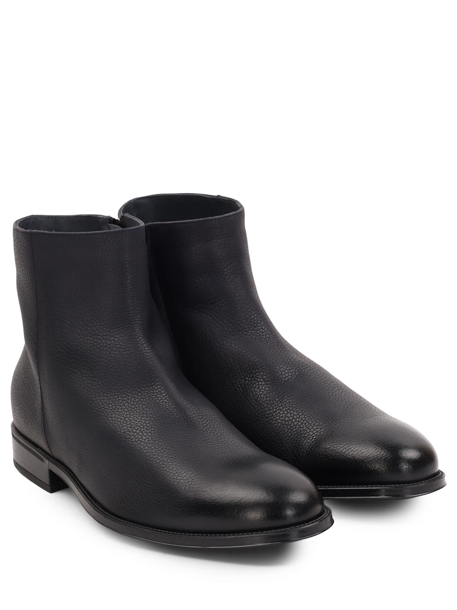 Ботинки кожаные на меху