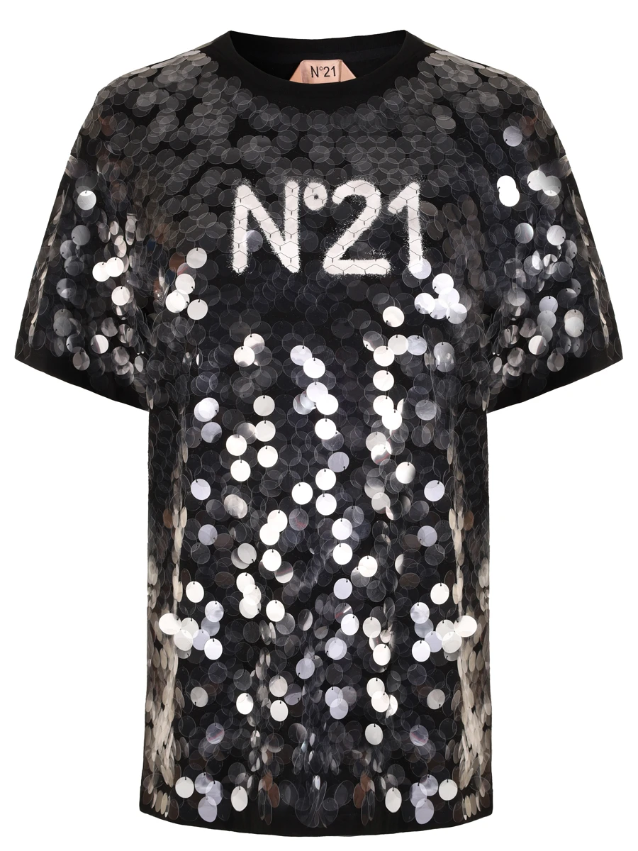 Футболка с пайетками
