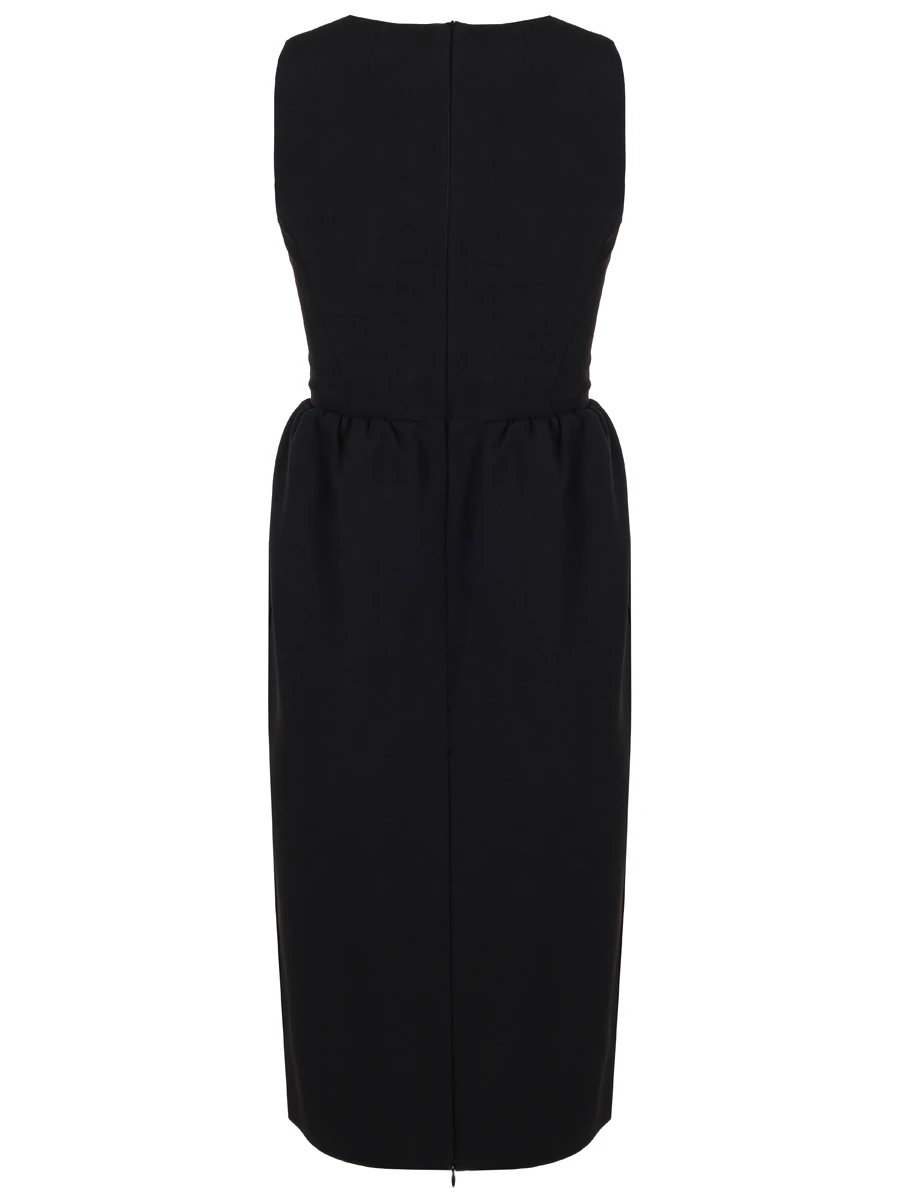 Платье однотонное