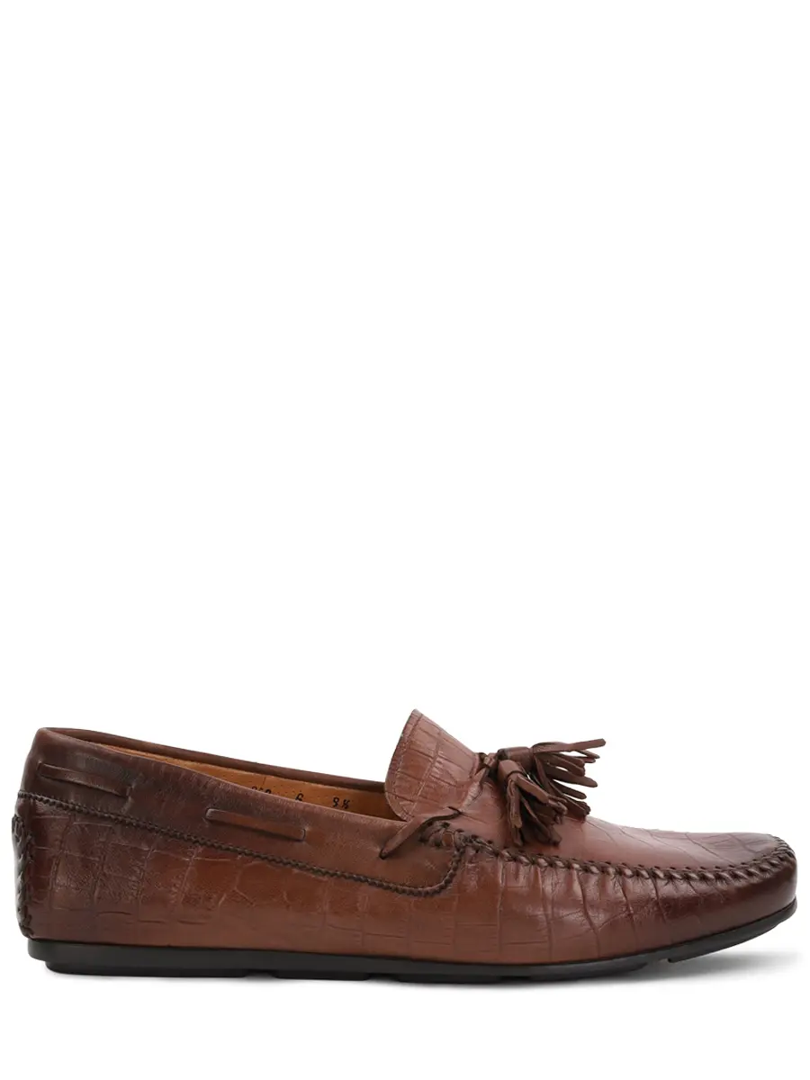 Мокасины кожаные