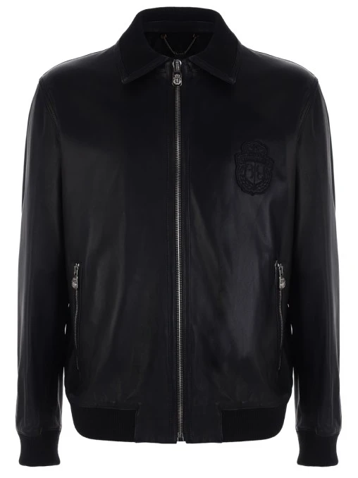 Куртка кожаная BILLIONAIRE