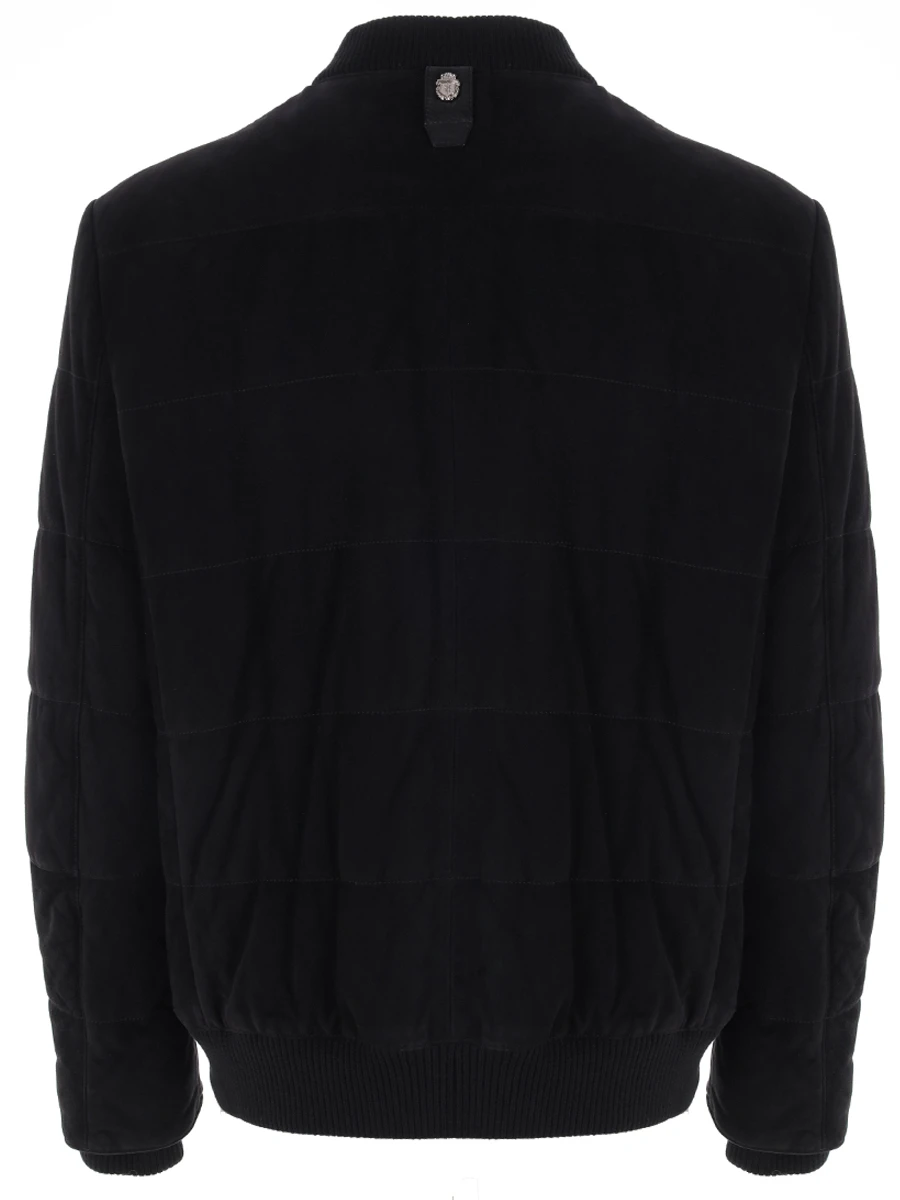 Бомбер замшевый