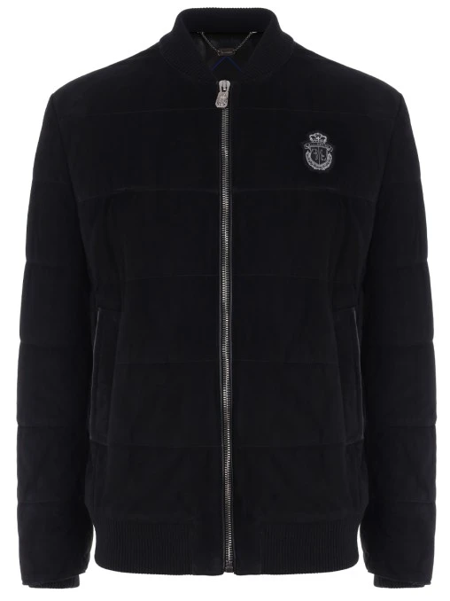 Бомбер замшевый BILLIONAIRE