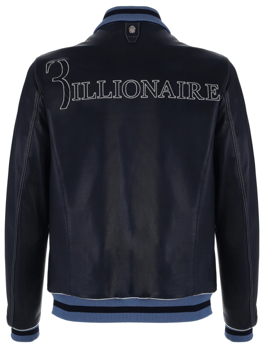 Бомбер кожаный