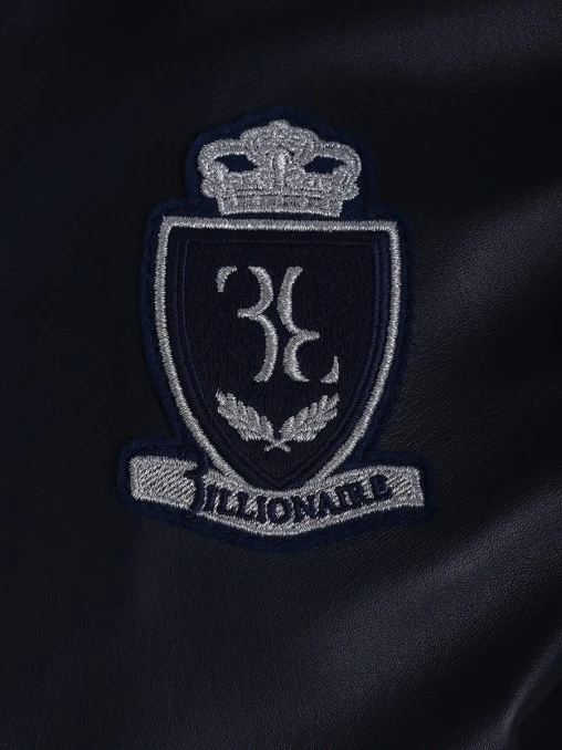 Бомбер кожаный BILLIONAIRE