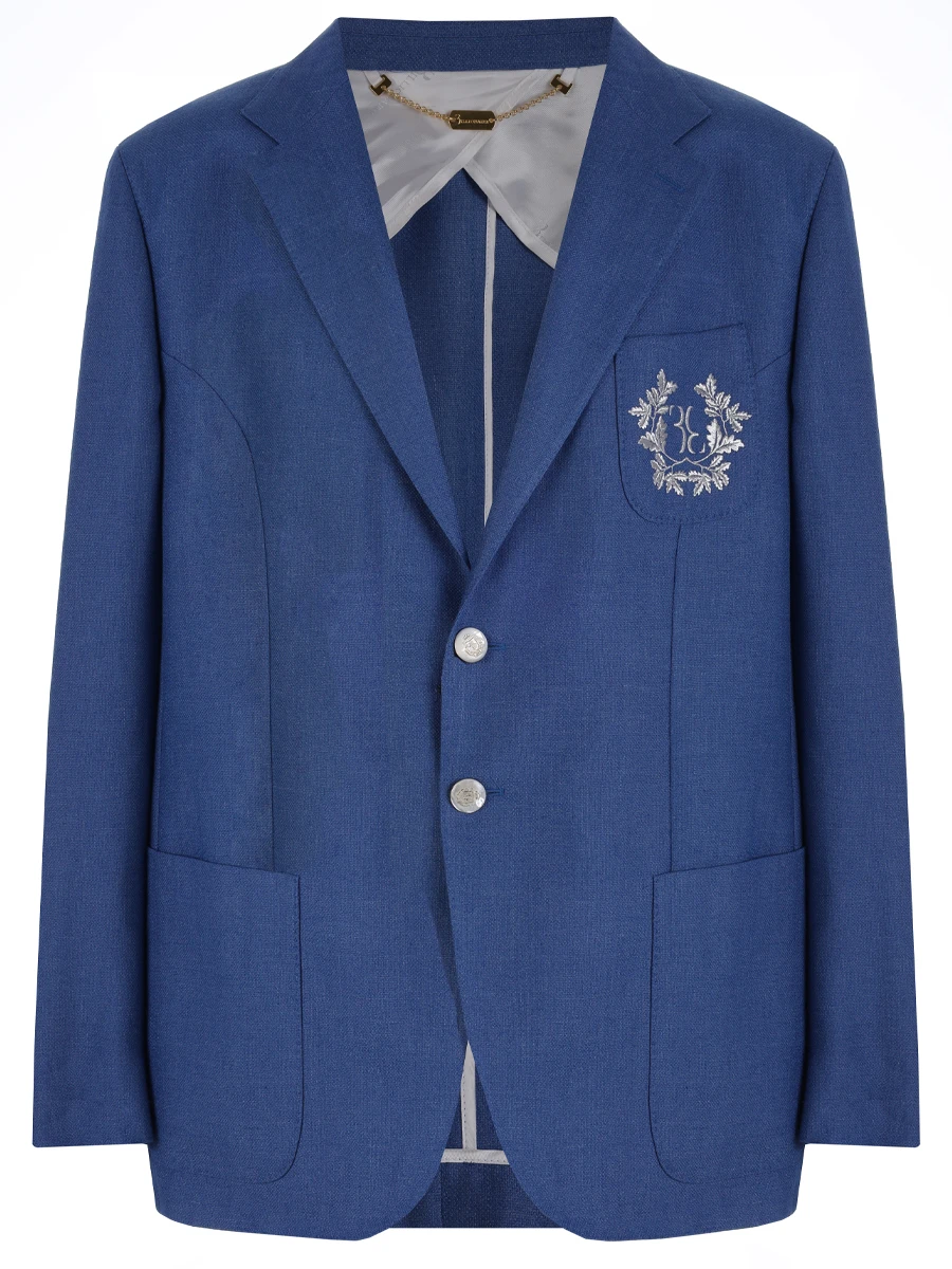 Пиджак Regular Fit изо льна и мохера