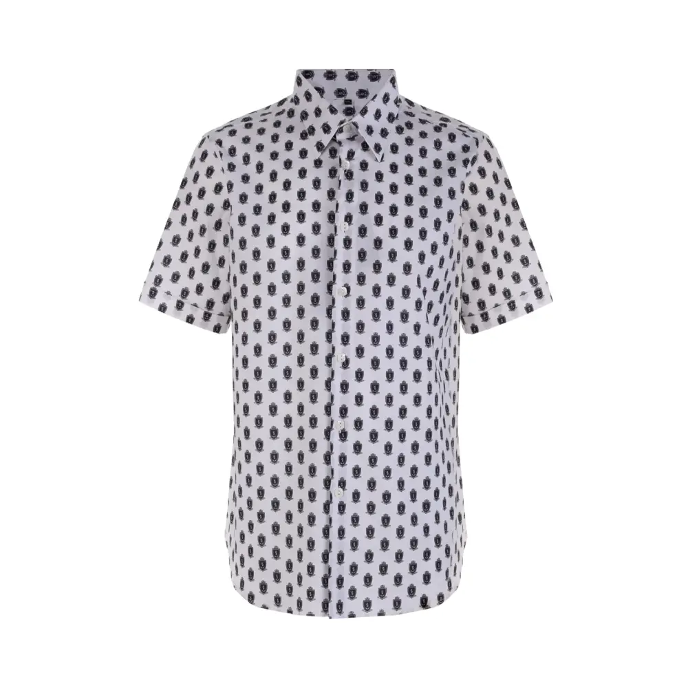 Рубашка Slim Fit хлопковая