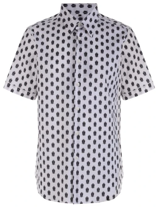 Рубашка Slim Fit хлопковая BILLIONAIRE