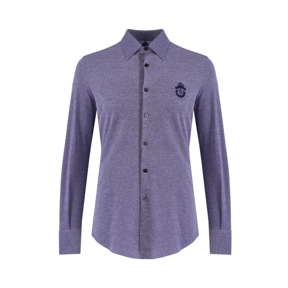 Рубашка Slim Fit хлопковая