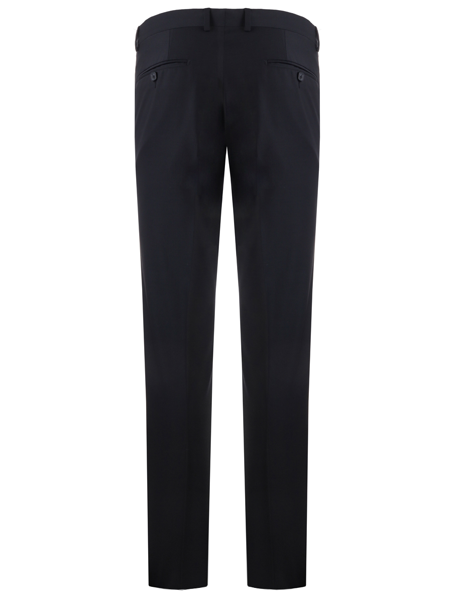 Брюки однотонные