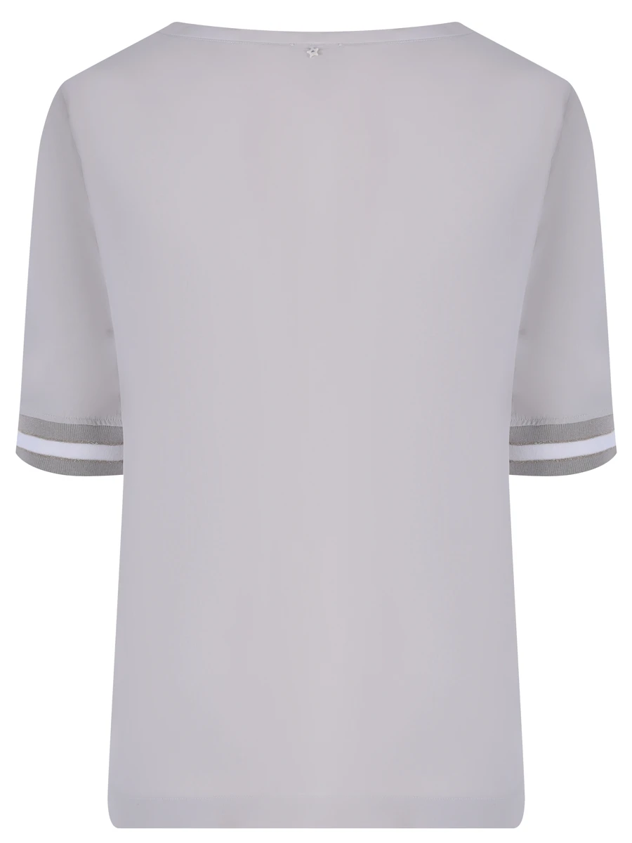 Блуза однотонная