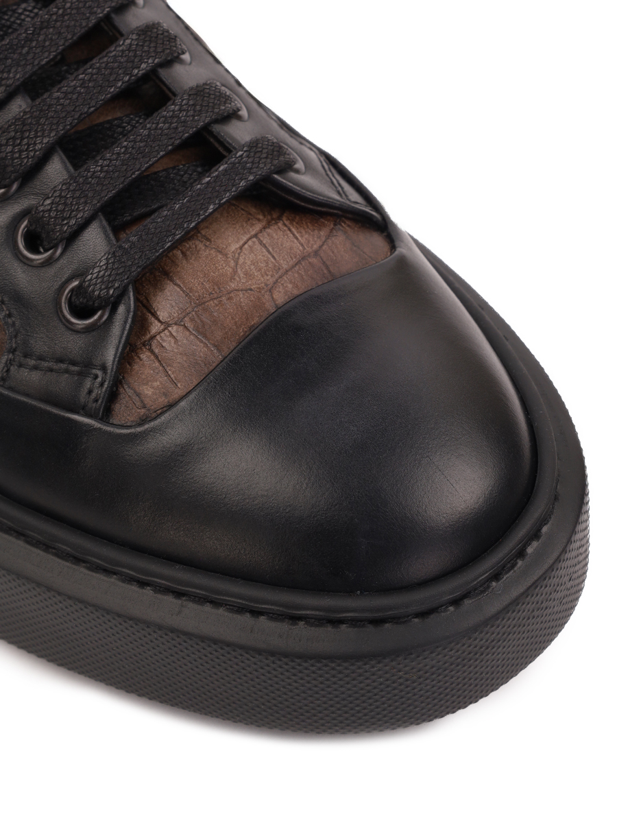 Кеды кожаные