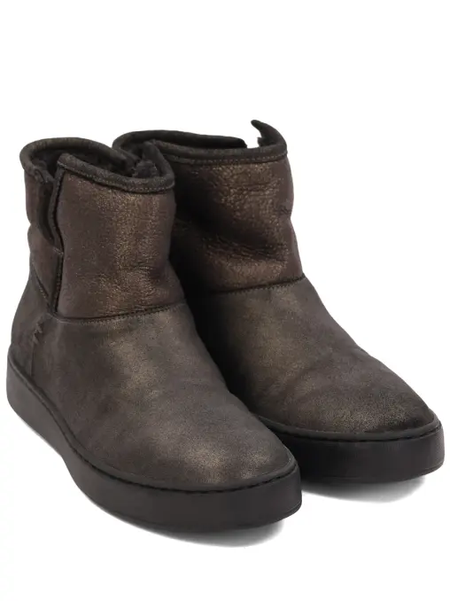 Угги замшевые на меху SANTONI