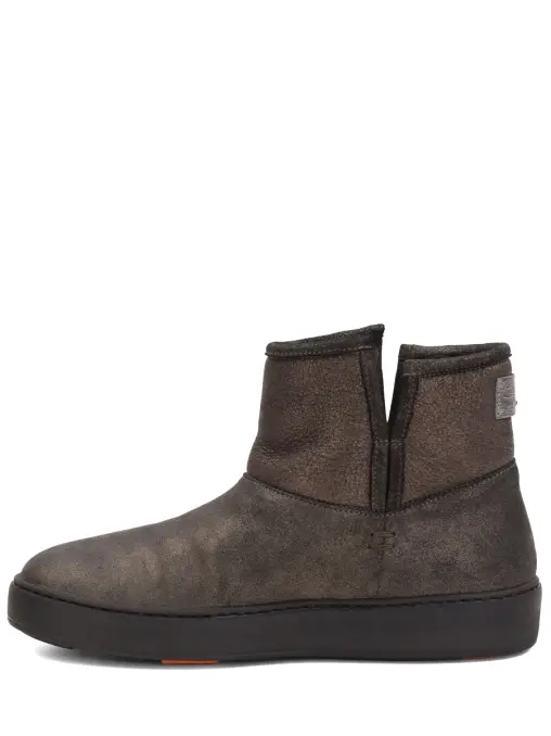Угги замшевые на меху SANTONI