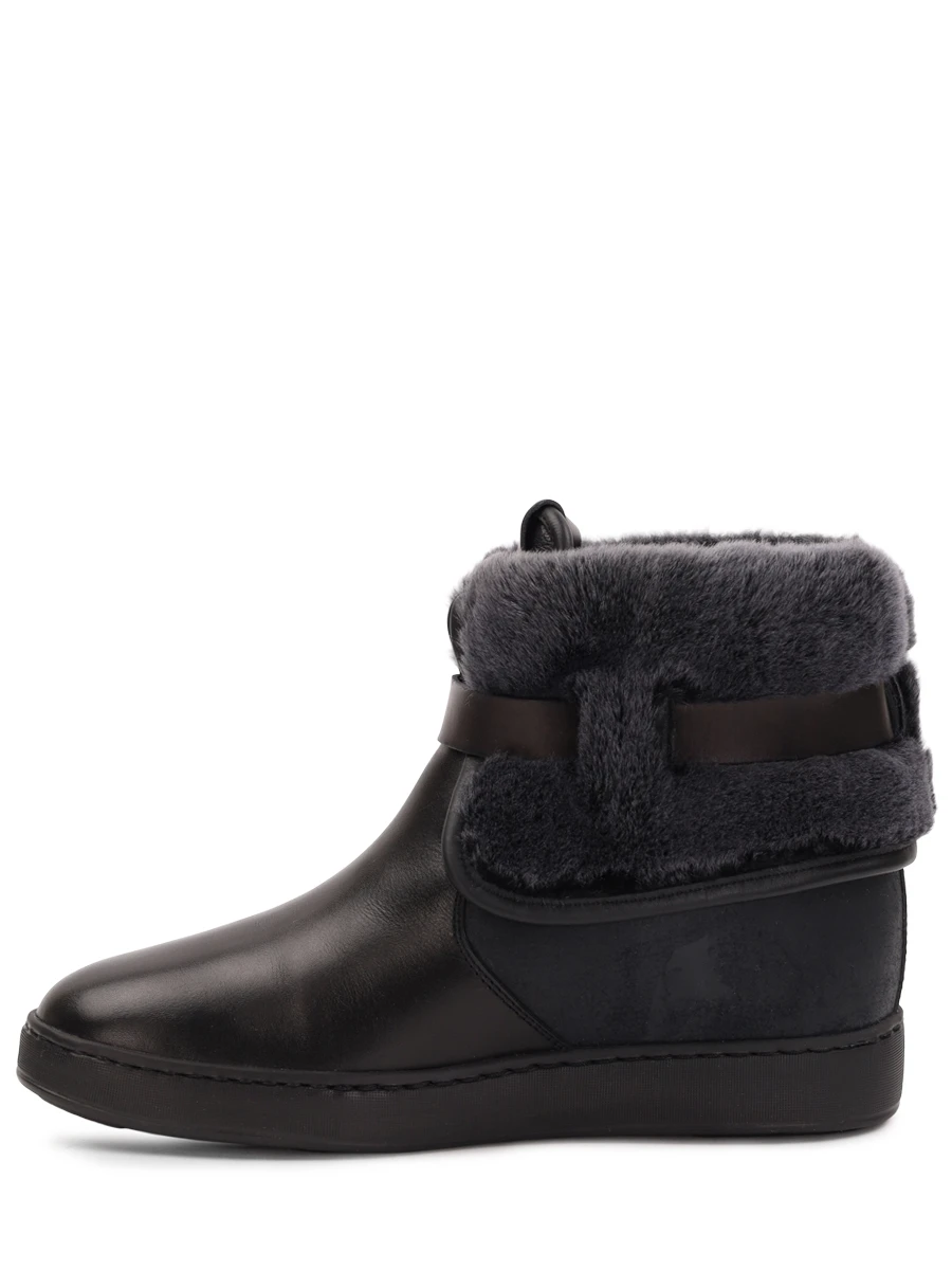 Ботинки кожаные на меху