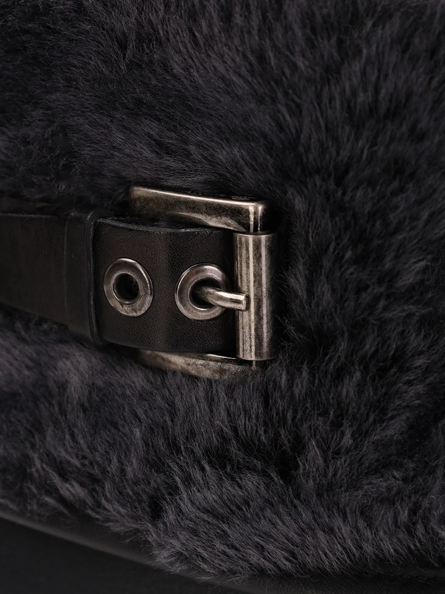 Ботинки кожаные на меху