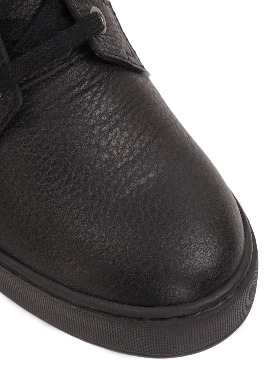 Ботинки кожаные на меху